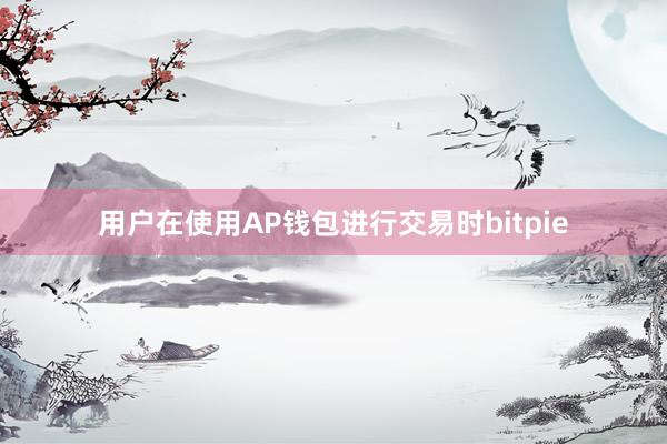 用户在使用AP钱包进行交易时bitpie