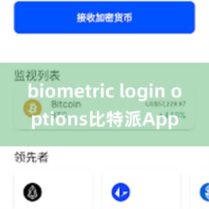 biometric login options比特派App