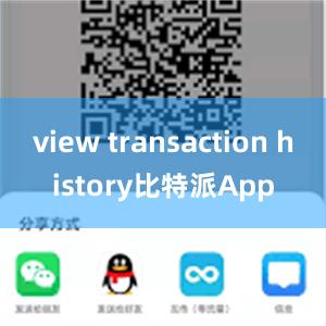 view transaction history比特派App